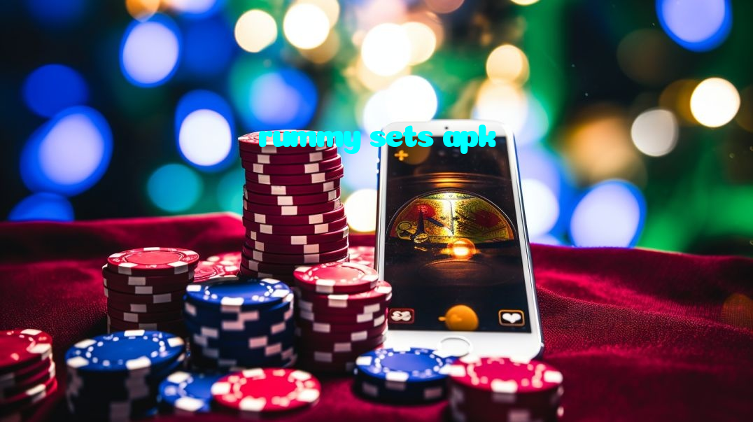 rummy sets apk casino presented on mobile device in Pakistan with slots and live games